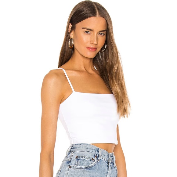 Susana Monaco Tops - Susana Monaco Crop Top White
